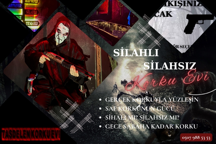 Silahlı ve Silahsız Korku Evi Oyunu