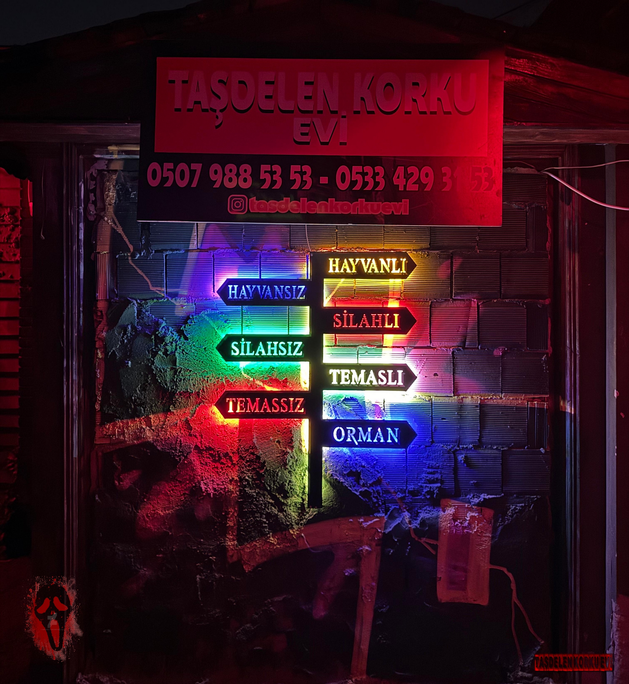 Cesaretinizi Toplayın & Taşdelen Korku Evi’nin Karanlık Dünyasına Adım Atın! Korku Evi Oyunlarımız ile korkuyu zirvede yaşayın. Türkiye'de tek.